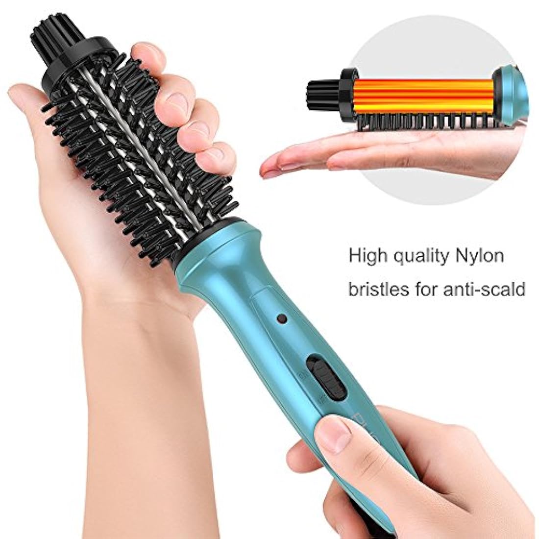 Mini rizador de pelo PHOEBE para viajes, 3/4 pulgadas