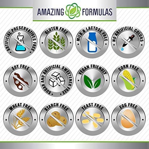 Suplemento Sin OMG  Amazing Formulas Pharma GABA 750 mg