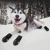 MOKCCI Truelove - Botas impermeables para perros con las mejores correas reflectantes para tallas pequeñas, medianas y grandes