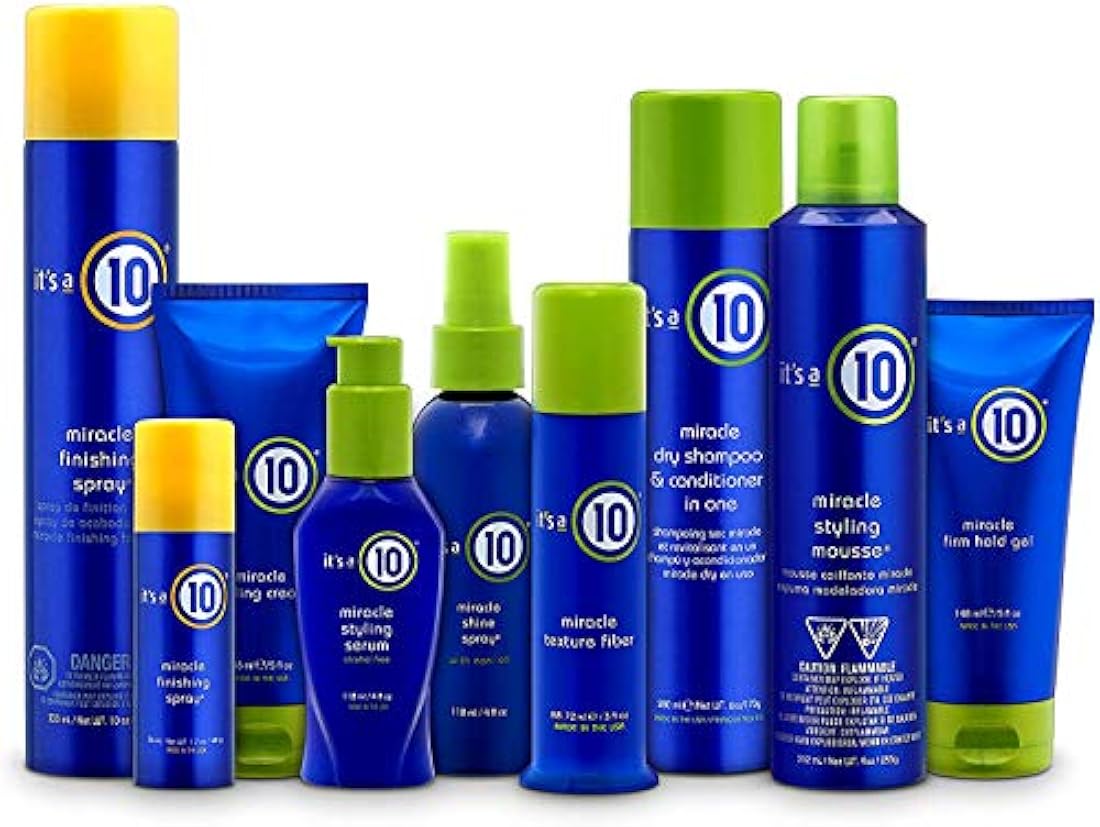 spray de acabado p/ el cabello, 10 oz - It's a 10 Haircare
