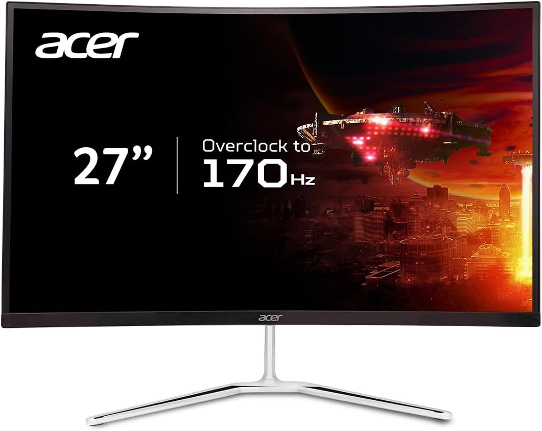 Monitor Gaming Curvo Acer 27 WQHD 170Hz FreeSync EDA270U