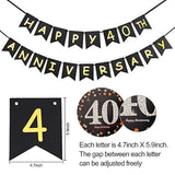 Kit de decoración del 40 aniversario  16 piezas