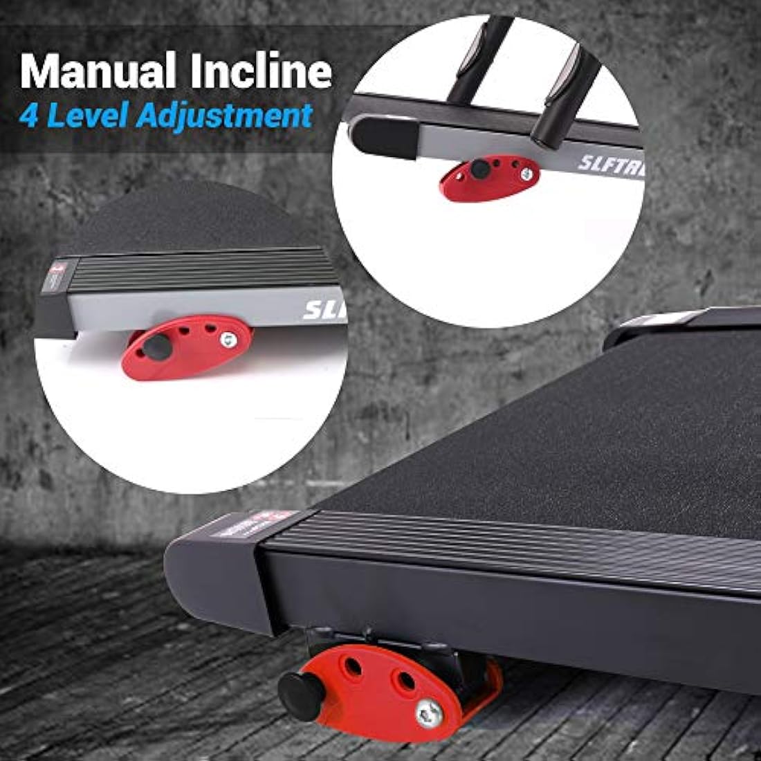 Caminadora plegable con pantalla LCD SERENELIFE ‎SLFTRD26BT