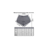 Shorts cortos de algodón para mujer 5 unidades talla M