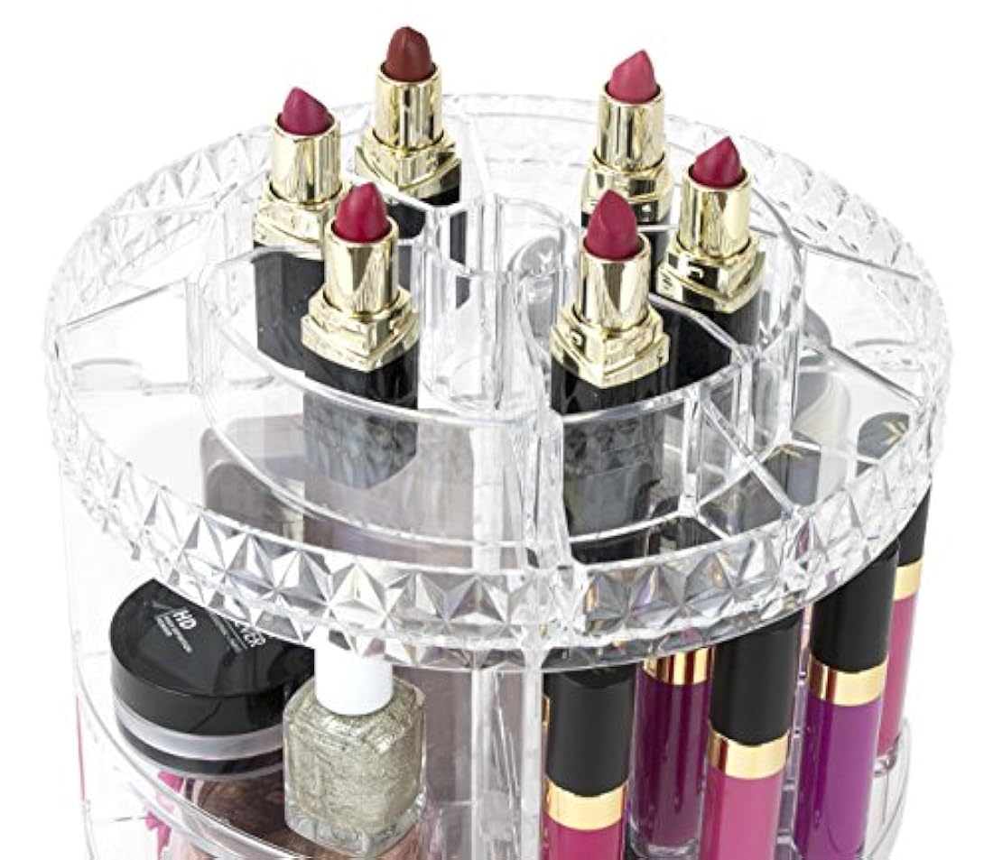 Sorbus Organizador de Maquillaje giratorio 360