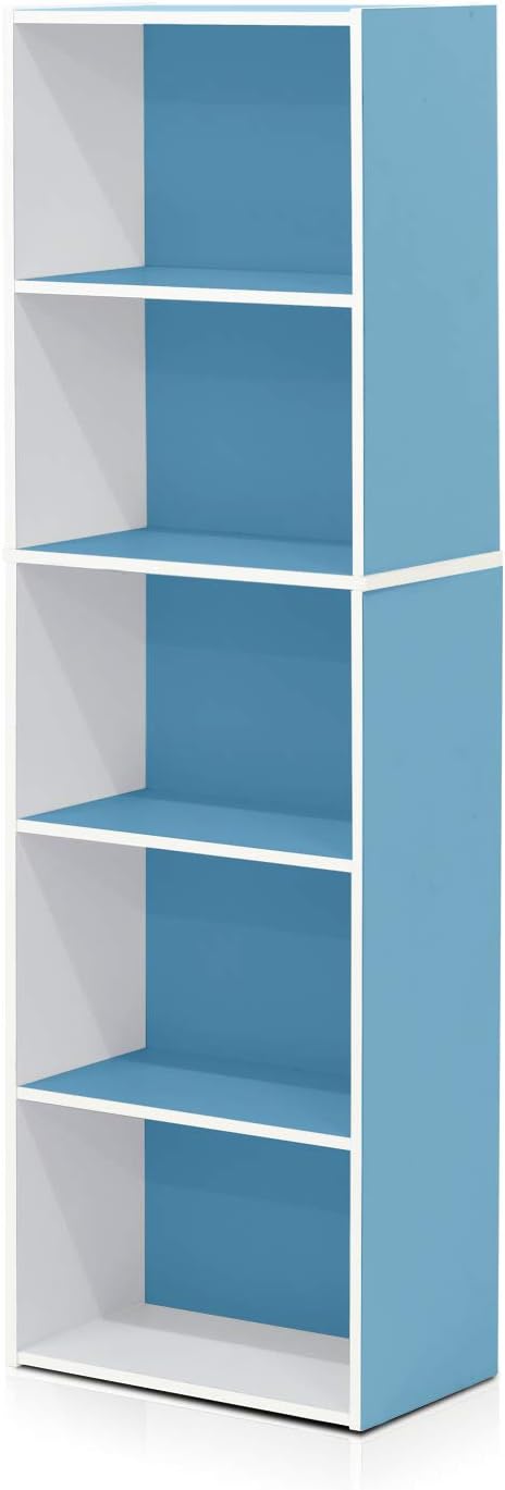 Estantería para libros, 5 niveles, Luder