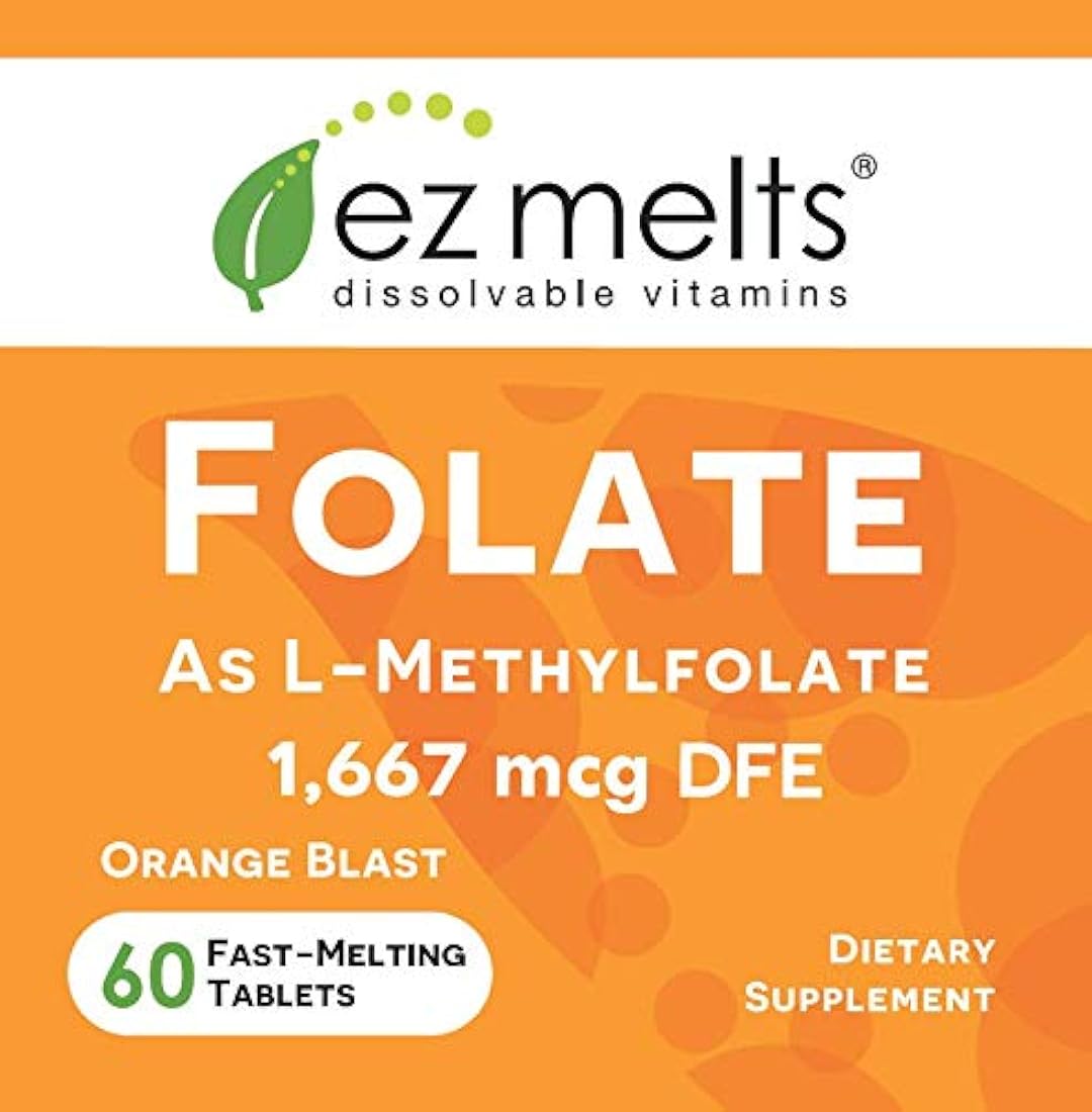 EZ se derrite methylfolate, 1.000 mcg, Fast Melting tabletas
