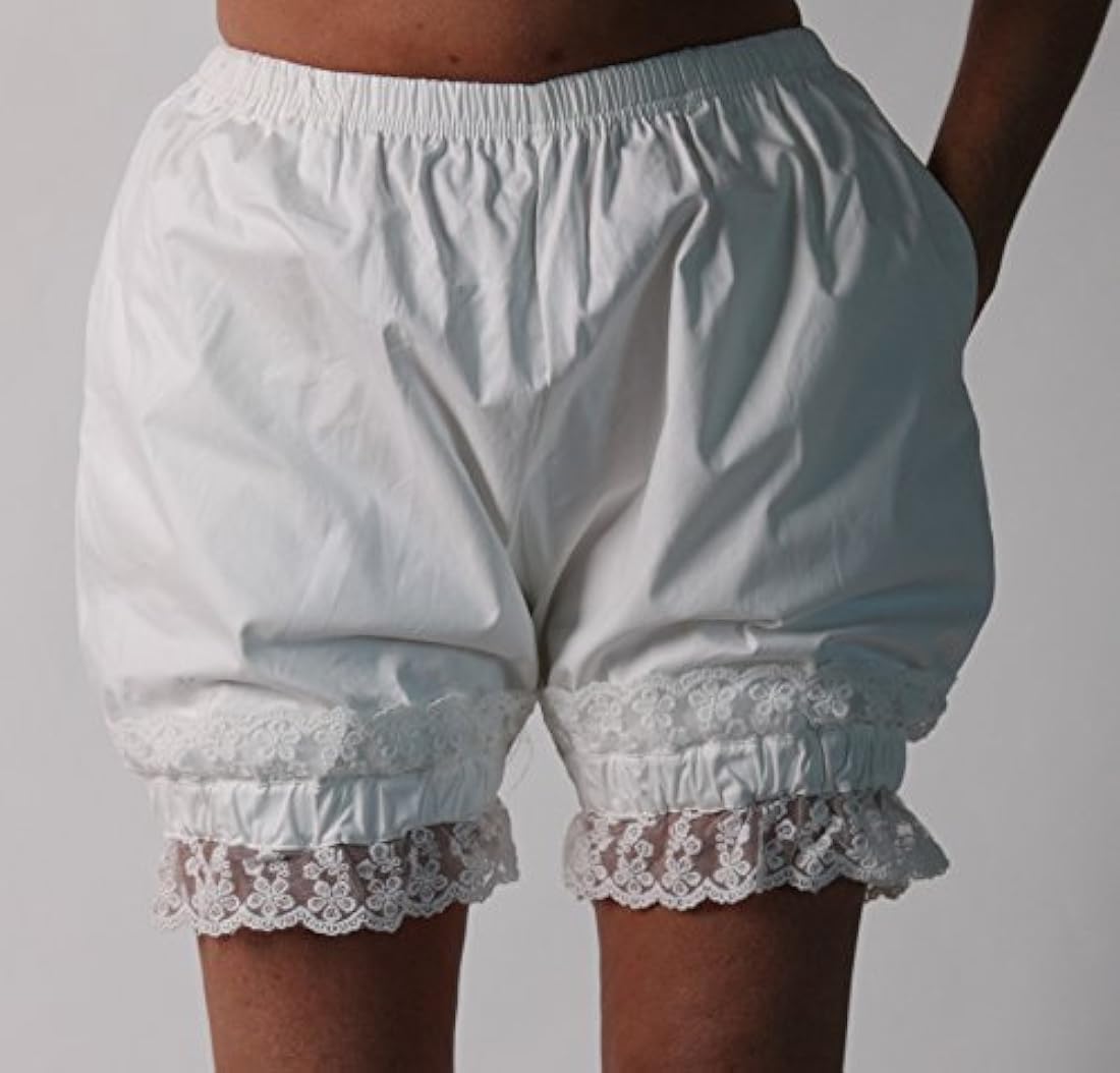 Disfraces Mujer Short Bloomers - Crema