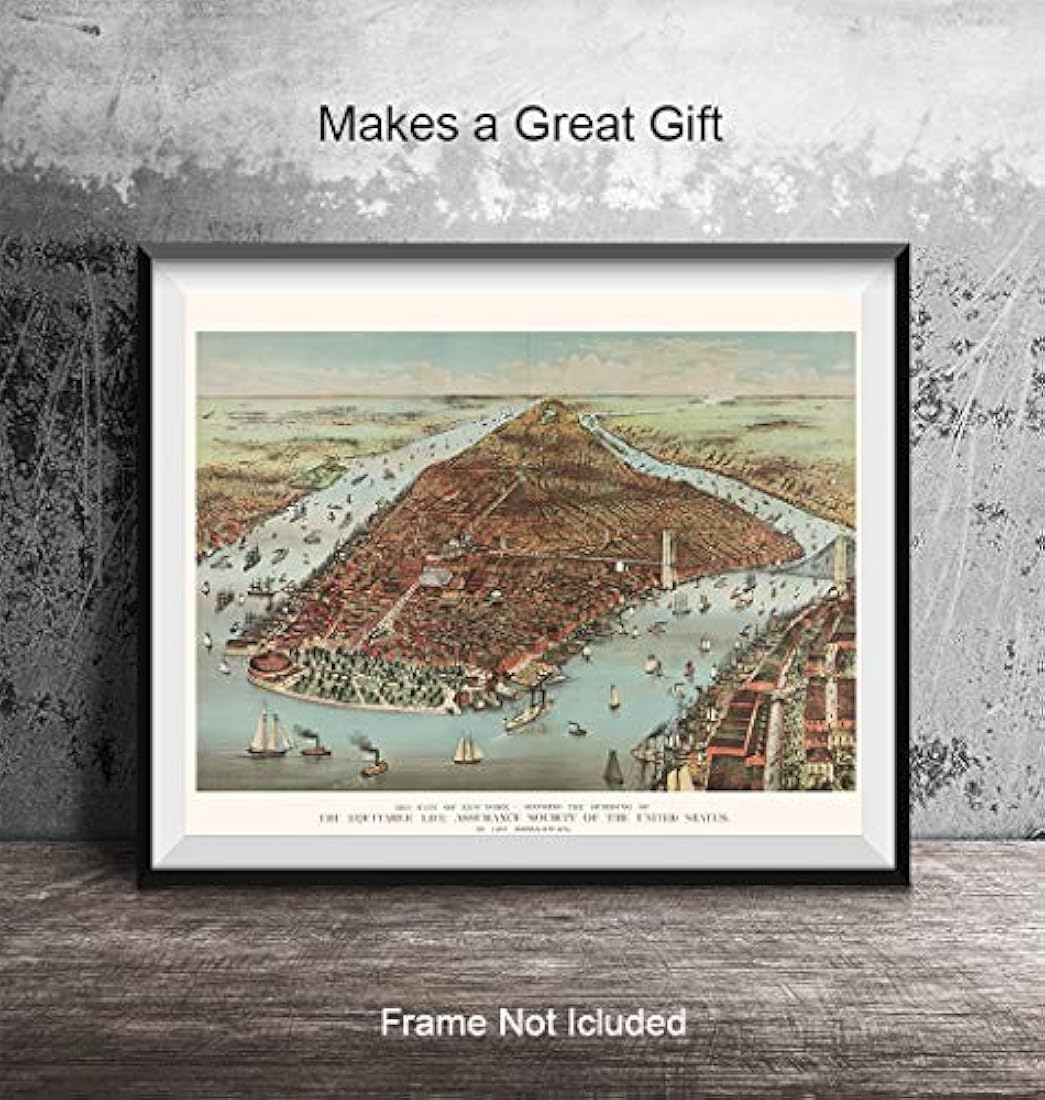 New York City Vintage Wall Art  Poster