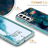 ESDOT Funda para Samsung Galaxy S22 Plus, grado militar, prueba de caída de 21 pies, resistente con diseños de moda para mujeres y niñas, funda protectora para Galaxy S22+ Plus 6.6 pulgadas, estampado pintura colorida