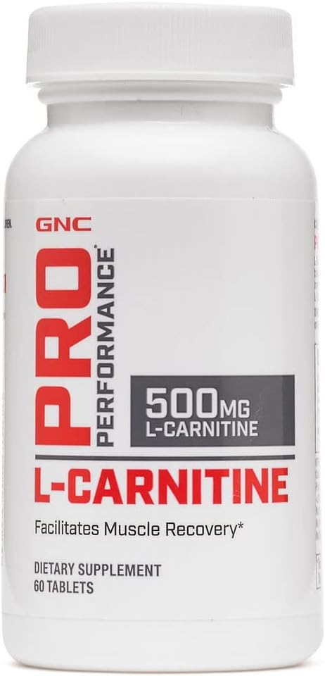 L-Carnitina 60 tabletas soporta la recuperación muscular
