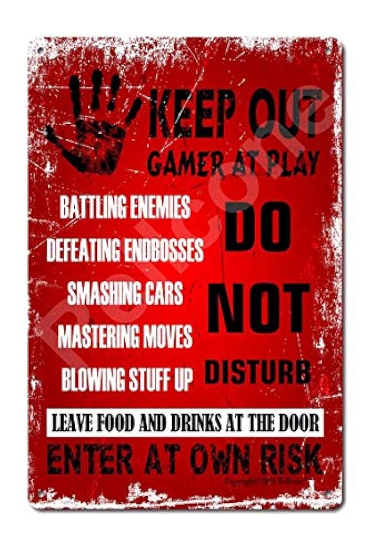 Cartel de hojalata