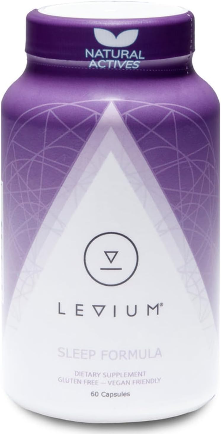 Suplemento de Sueño Levium | Melatonina, GABA, L-Teanina