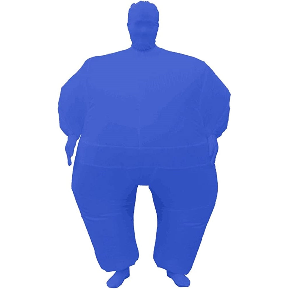 Disfraces inflable para adultos azul talla única