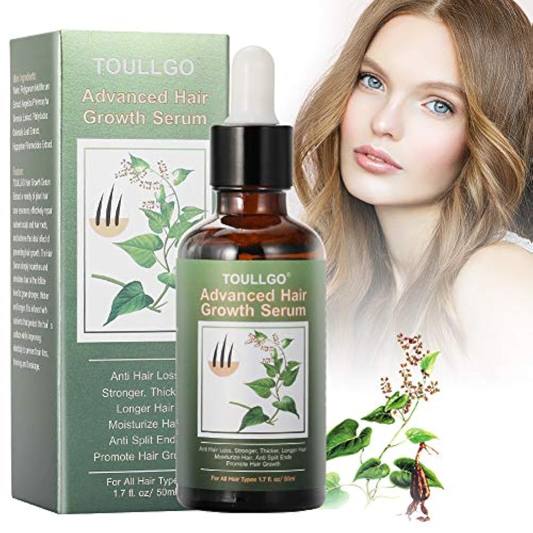 Suero para el crecimiento del cabello, tratamientos