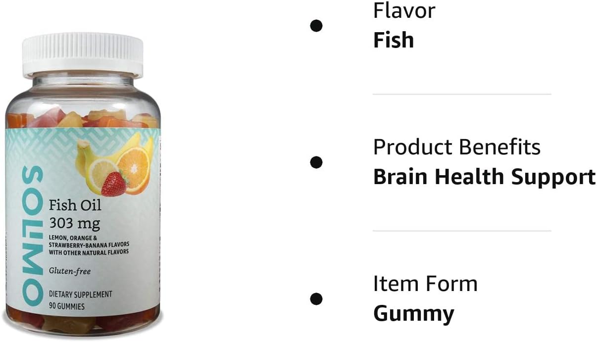 Suplemento de Aceite de pescado 303 mg sabor limón