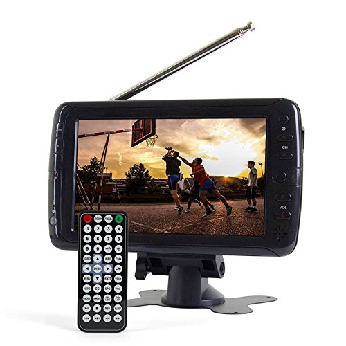 Televisor LCD panorámico portátil de 7