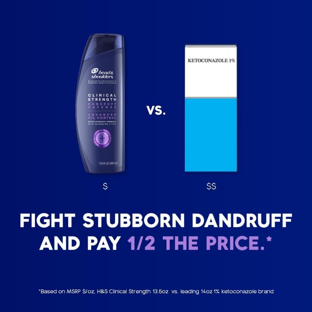 Champú para caspa de doble paquete Head and Shoulders