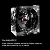 lampara con sistema solar, bola de cristal Galaxy