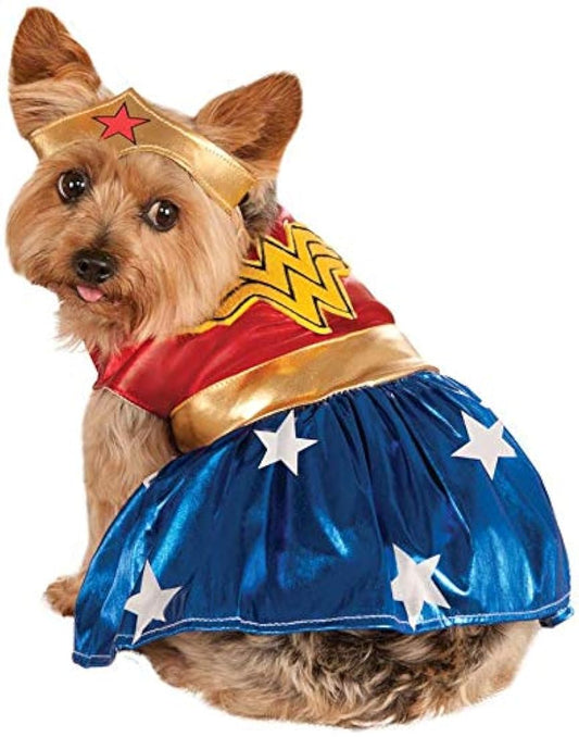 Disfraz de DC Comics Wonder Woman para mascotas