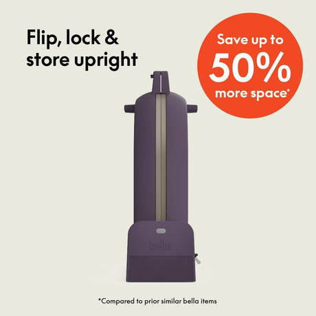 Waflera Flip-n-Store Bella, Cerámica Antiadherente, 1000W
