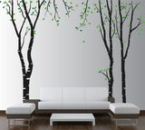 Innovative Stencils - vinilo para pared , diseño de abedul
