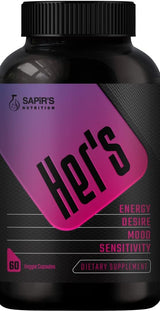 Potenciador de libido femenino para mujeres Sapir's Nutrition