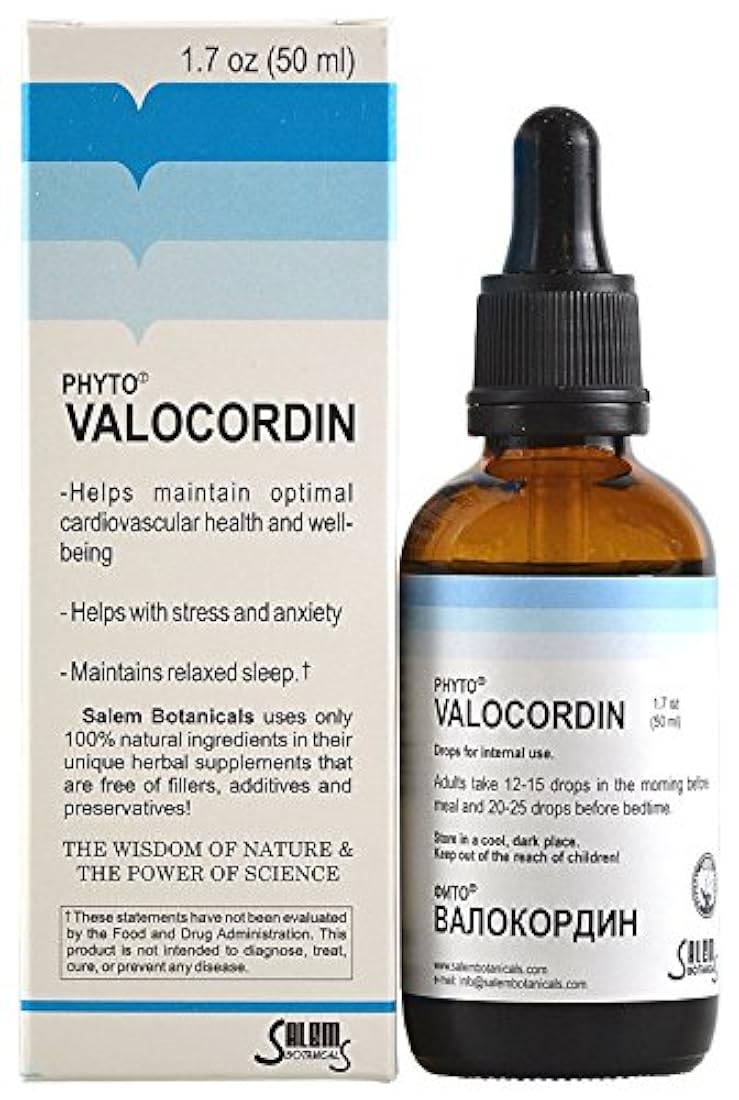 Salem Tintura Botánico Phyto valocordin 1.7 onza líquida