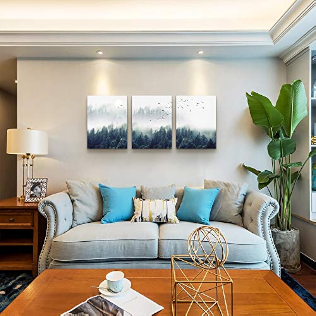 Lienzo decorativo de pared de 3 piezas para sala