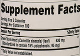 Orgullo puritano té verde extracto Estandarizado 315 MG-200