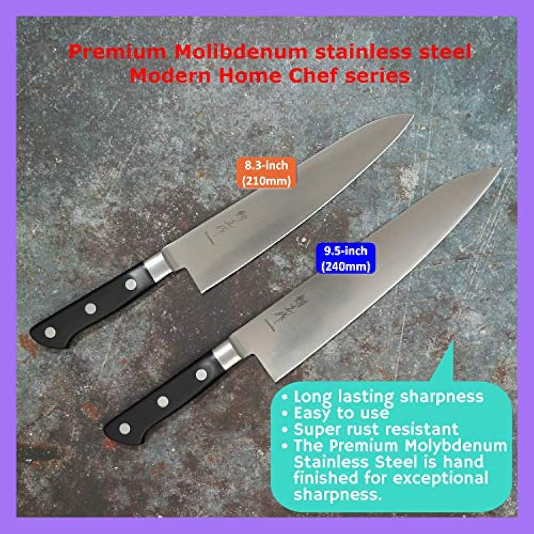 Syosaku - Cuchillo de cocina (acero inoxidable)