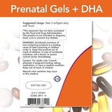 Now Foods Prenatal Gels + DHA with 250 mg DHA per Serving, Plus Borage Oil (GLA), 180 Softgels