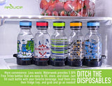 Reduce WaterWeek botellas de agua reutilizables, 14 onzas
