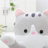 Peluche con diseño de gato de caricaturas de 19.6 pulgadas