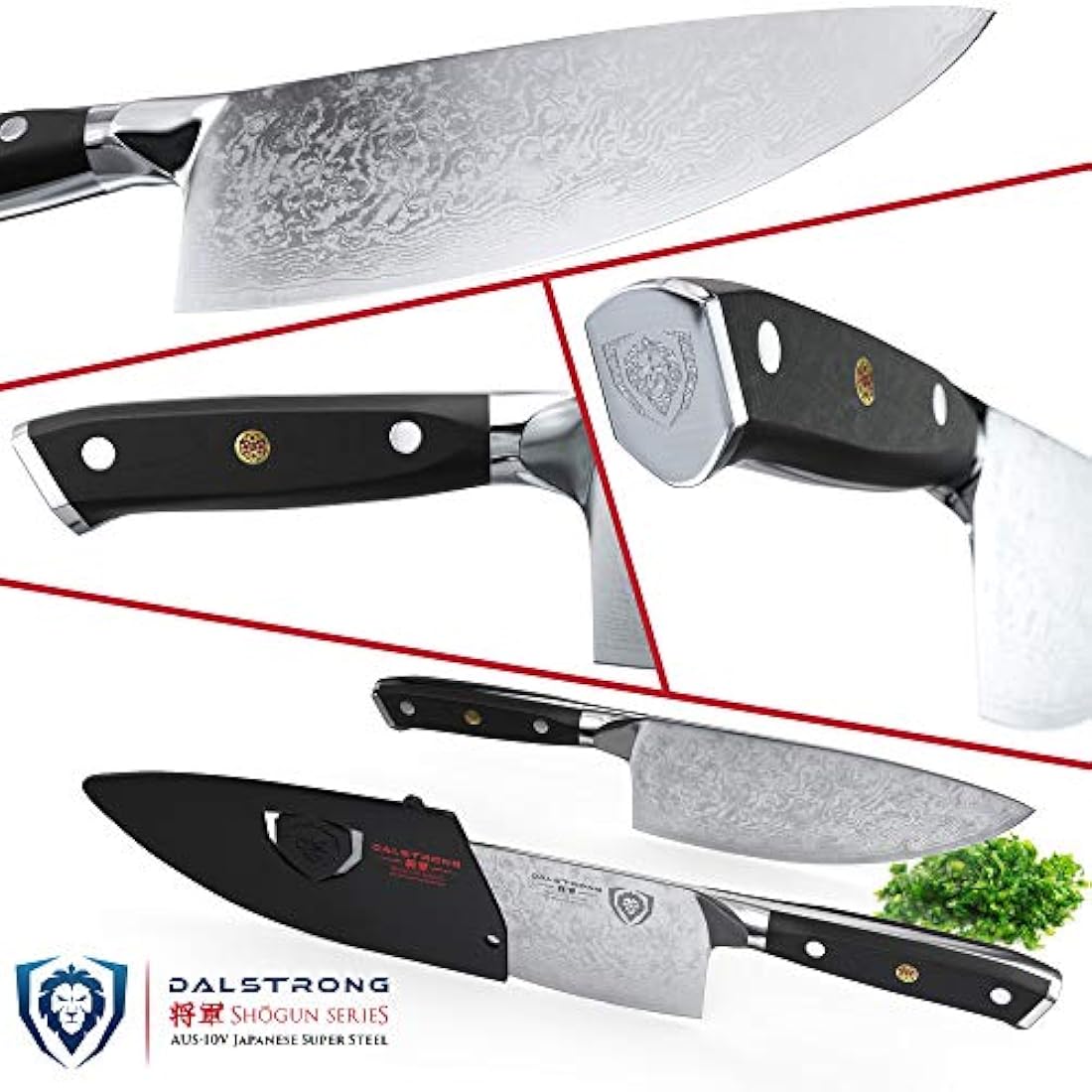 Dalstrong – Cuchillo de hierba para balancín – Shogun Series
