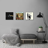Cuadro de portada de álbum con marco de aluminio