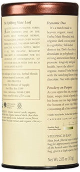 té Mate orgánico Chocolate doble oscuro, 36 bolsitas