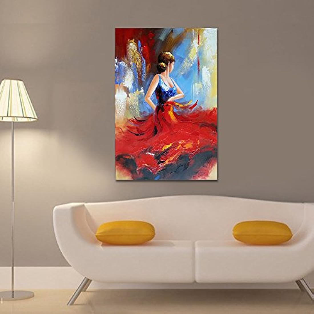 wieco Arte – Lienzo en pinturas al óleo sobre lona