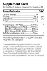 Focus Relief Plus Fórmula de ojos secos con suplemento Omega