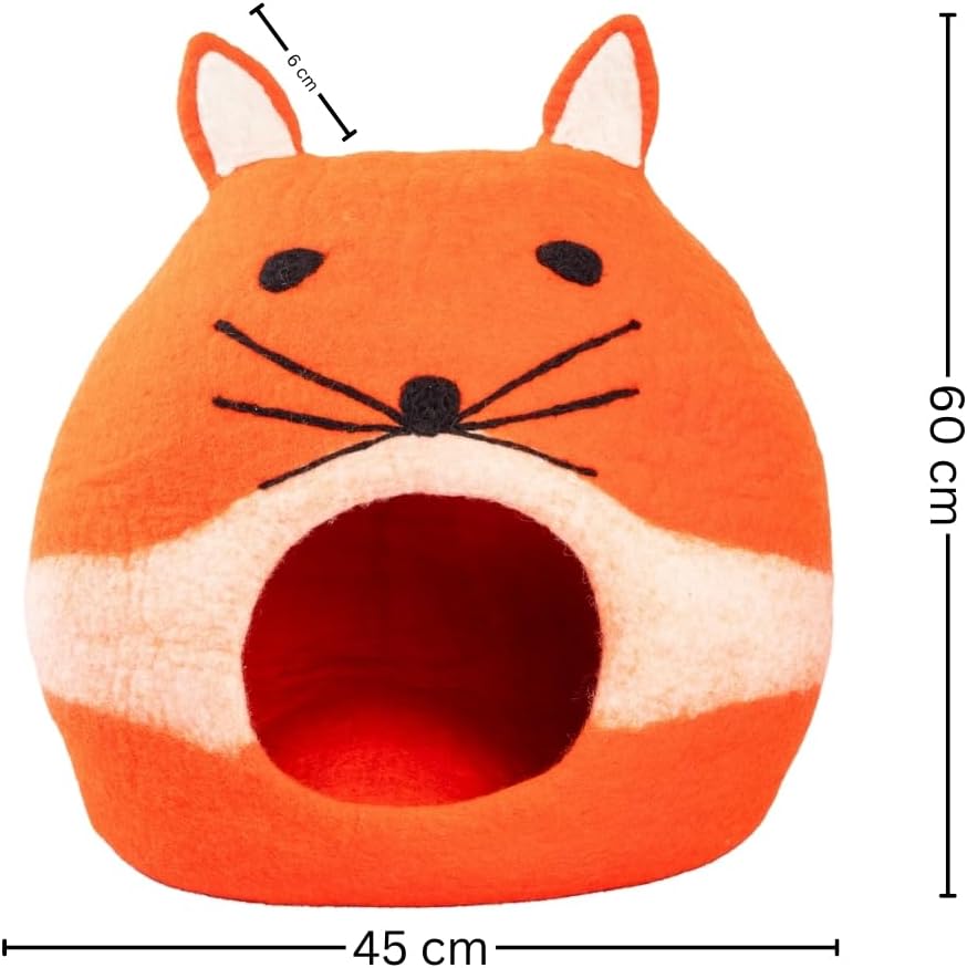 Cueva de Gato de Lana Merino, Woolygon, Eco-Friendly, Sloth