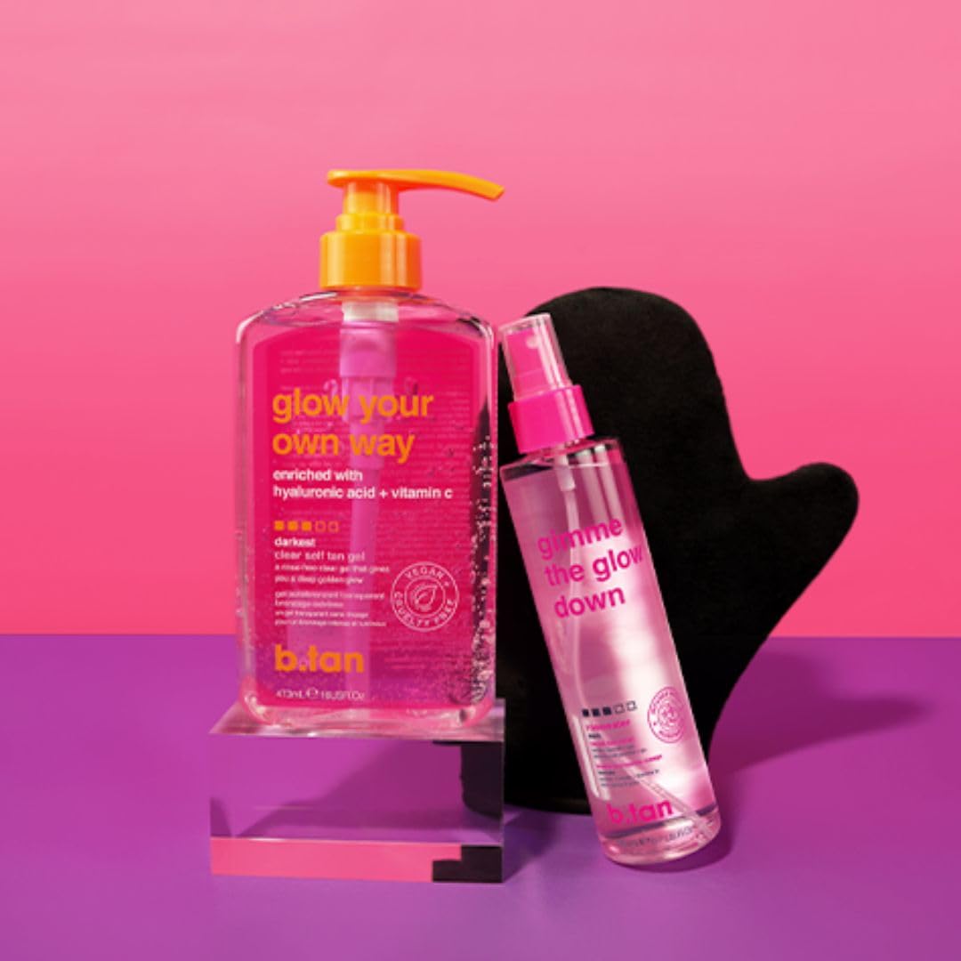 Kit Autobronceador Gel y Bruma Facial b.tan