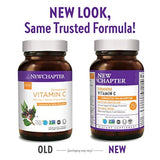 Vitamina C + Elderberry para inmunidad, nuevo capítulo, vitamina C fermentada, hierbas de alimentos enteros + protección de colágeno, un día a día, 100% vegetariano, sin gluten – 60 ct (suministro de 2 meses)