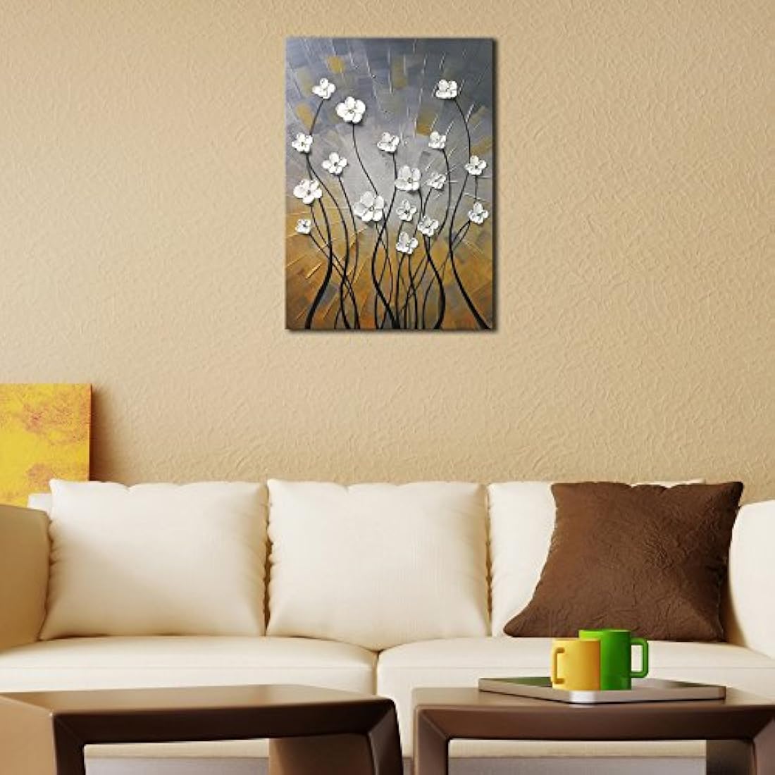 Wieco Art - Lienzo decorativo para pared con diseño de