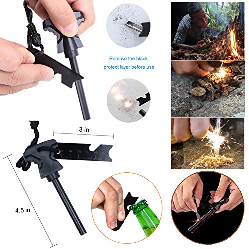 Kit de supervivencia de emergencia 13 en 1