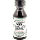Suplementos Tintura de IODINE Descolorizado Blanco Claro