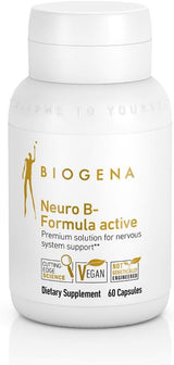 Complemento de B-Complejo Biogena, 8 vitaminas, Neuro B-Formula