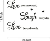 Vinilo Decorativo Rertcioph - Frases Inspiradoras para la Familia