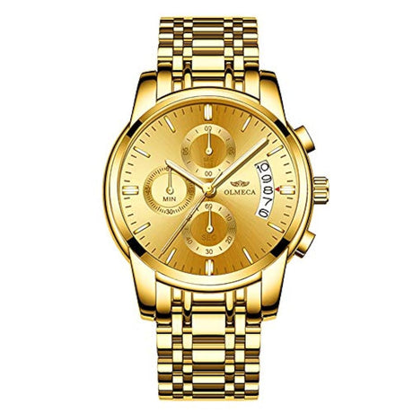 Relojes multifuncionales de cuarzo analógico para hombre