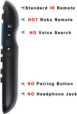 Control Remoto RC280 para TCL 4K HDR ROKU TV S515 S525