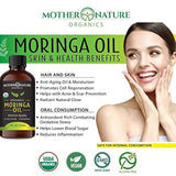 Aceite de moringa orgánico USDA - de la más alta calidad